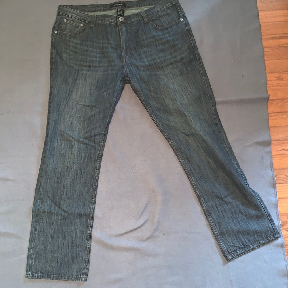 Men’s M. Society Denim Blue Jeans 42 32